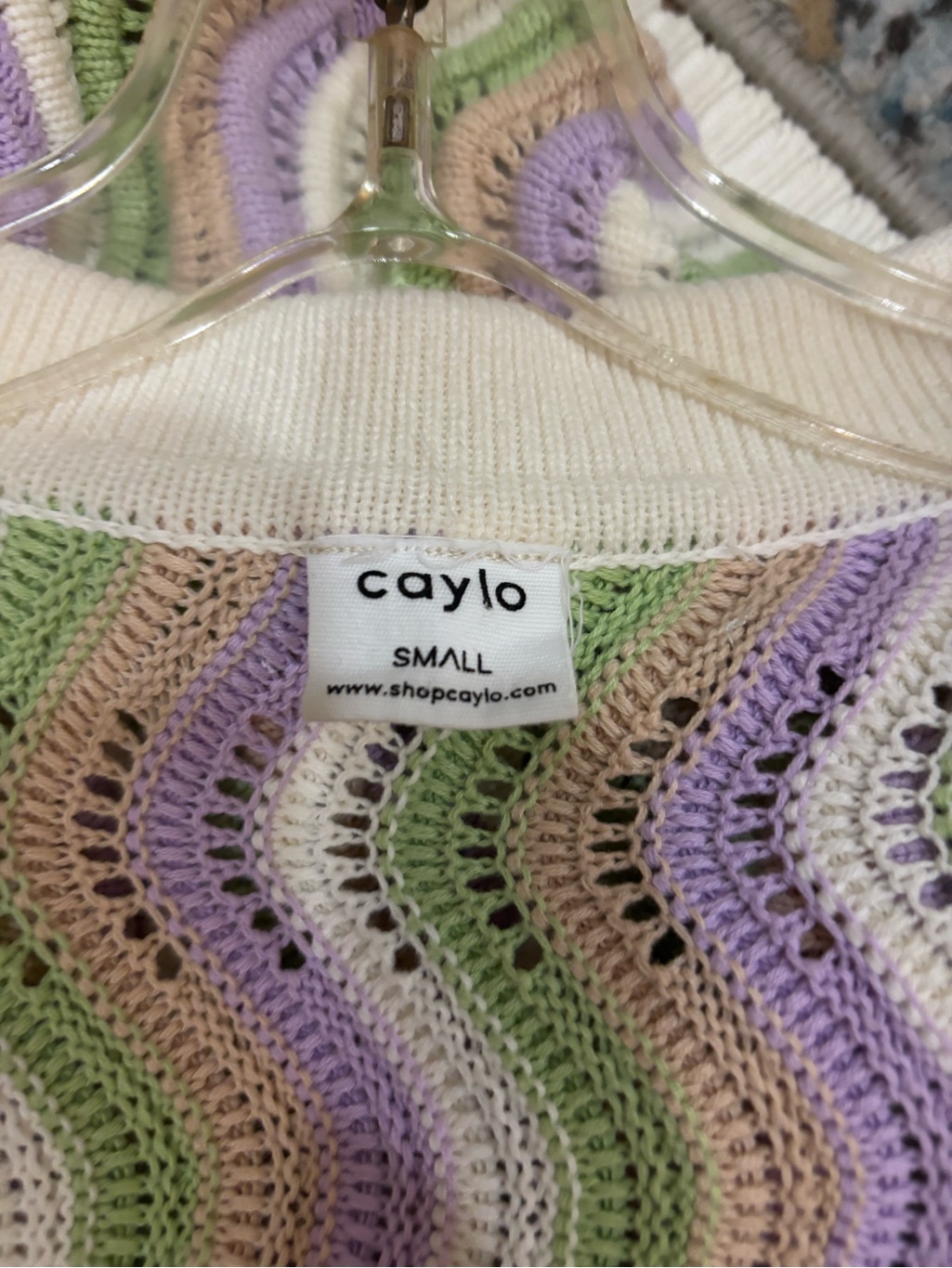 Caylo Knit Dress 100% Cotton — image 3 of 4